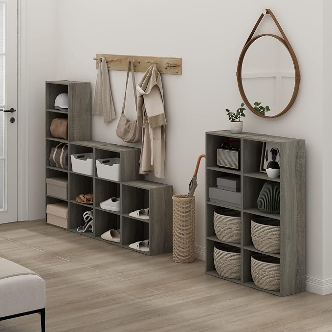 Furinno Luder Bookcase / Book / Storage, French Oak - Image 2