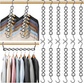 12 Pack Space Saving Hangers for Clothes, Sturdy Metal Hangers Heavy Duty Magic by Besslly