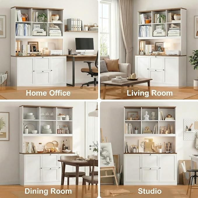 HIFIT 72'' Tall File Bookcase - Image 9