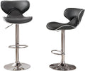 Roundhill Furniture Masaccio Cushioned Leatherette Upholstery Airlift Swivel by RoundhillFurniture