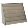 ECR4Kids Single-Sided Wooden Book Storage and Display, Montessori Furniture by ECR4Kids