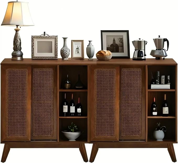LKTART Mid Century Modern Storage Cabinet - Image 9