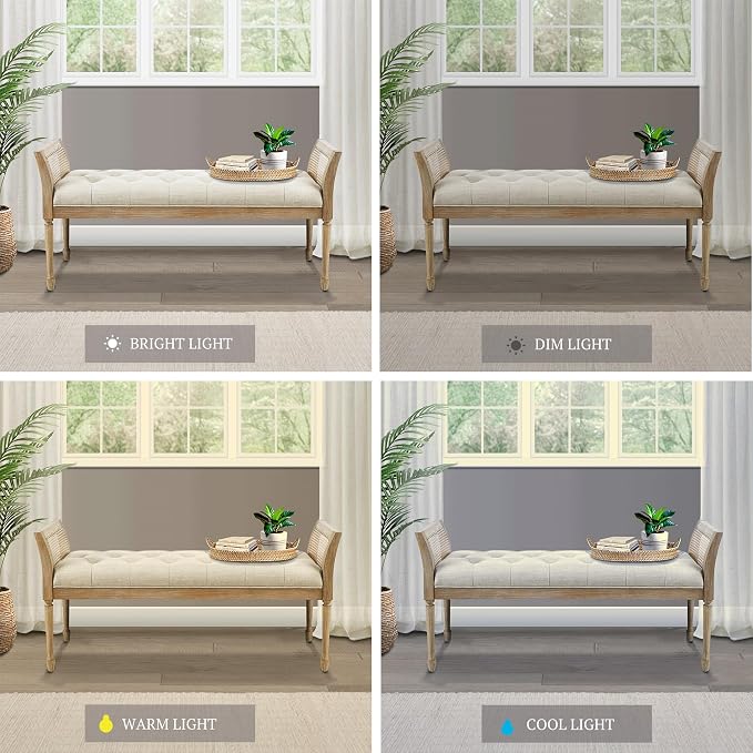Martha Stewart Isla Entryway Accent Bench - Image 6