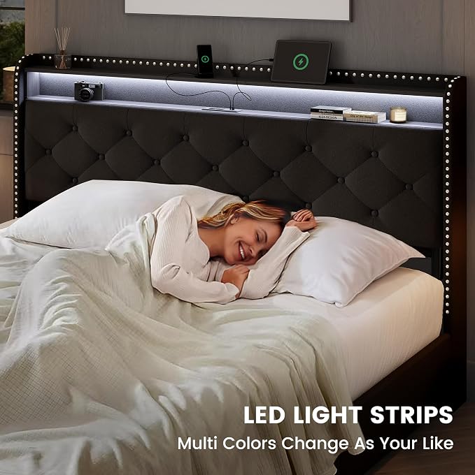 LARMACE Queen Size Bed Frame - Image 6