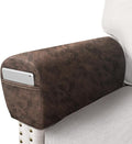 ANARACHON Leather Look Couch Arm Covers Set of 2 Armrest Covers by ANARACHON