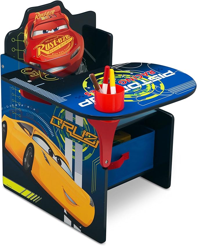 Delta Children Chair Desk With Storage Bin, Disney/Pixar Cars by DeltaChildren