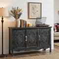 RoyalCraft Buffet Cabinet with Storage, Vintage Solid Wood Sideboard with 3 by Bringyoubetterlife