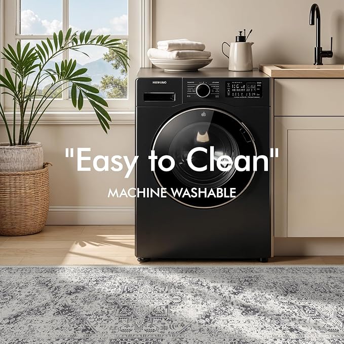 3x12 Washable Hallway Runner Rug - Image 6
