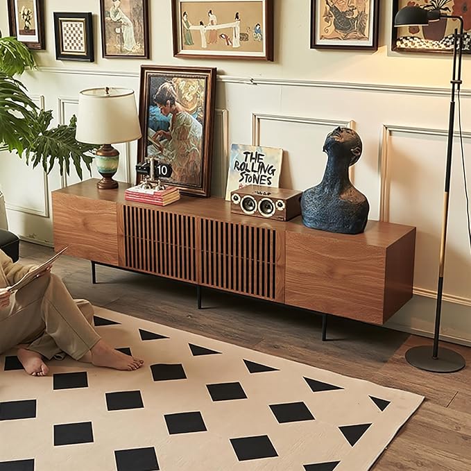 94.48" Mid Century Modern TV Stand - Image 3