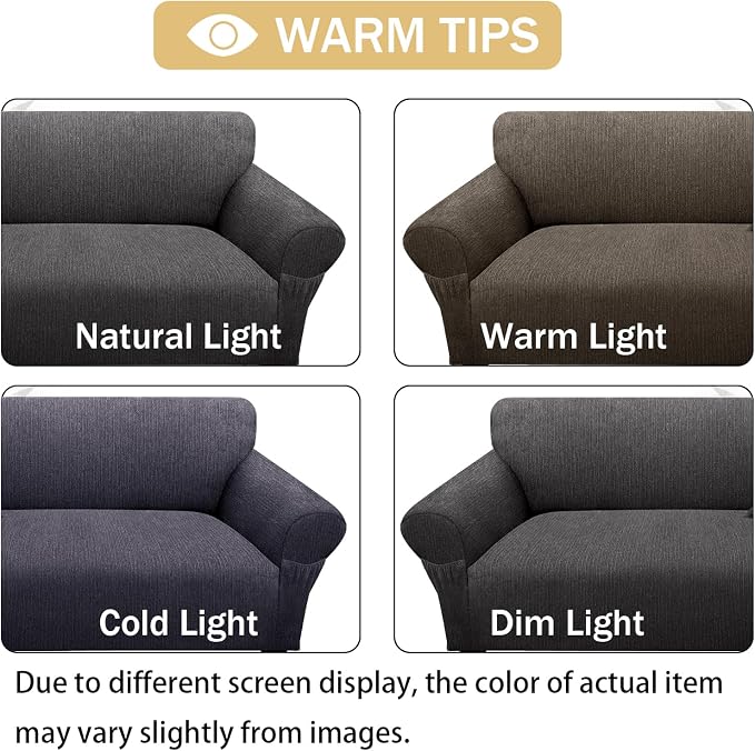 Sofa Slipcover with 2 Pillow Cover - Image 6