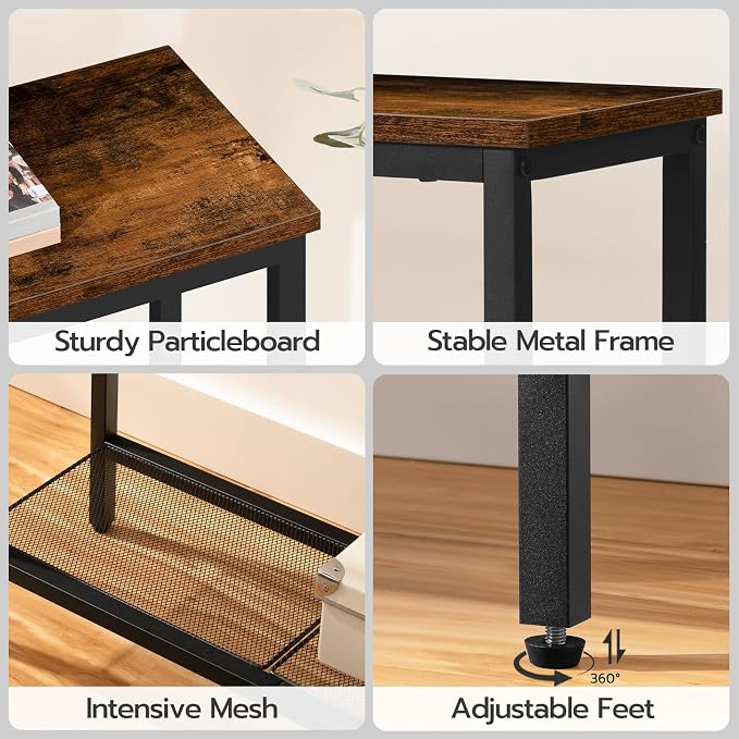 HOOBRO 29.5" Narrow Console Table, Small Entryway Table - Image 8