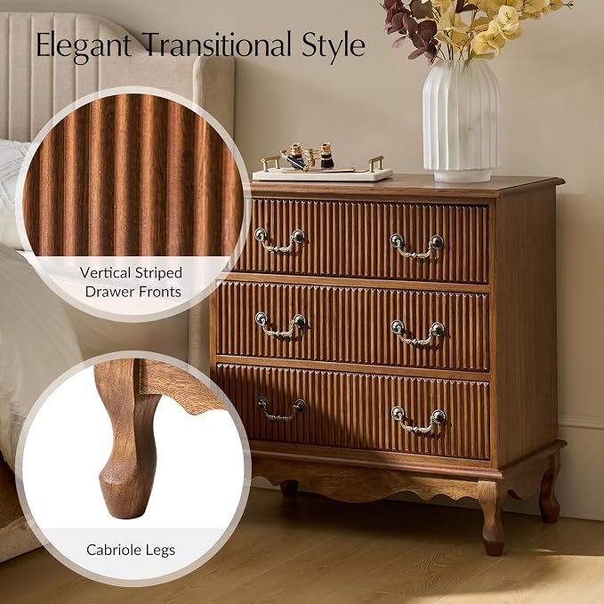 HULALA HOME Transitional Side Table - Image 4