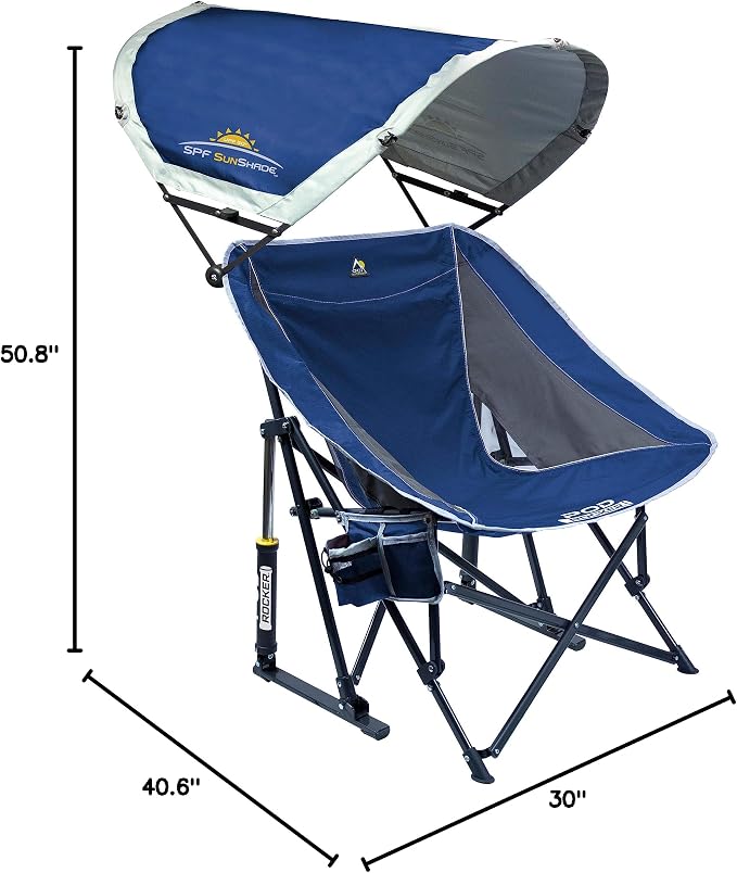 GCI Outdoor Pod Rocker Outdoor Rocking Chair - Image 3