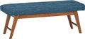 Amazon Basics Modern Haraden Upholstered Button-Tufted Bench by AmazonBasics