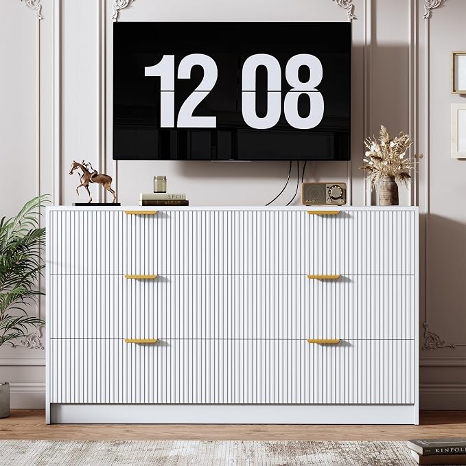 Garvee 6 Drawers Dresser for Bedroom - Image 3