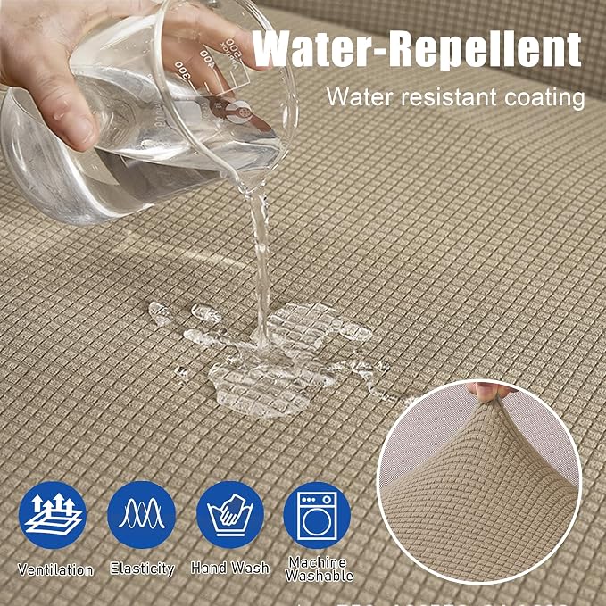 Water Repellent L Shaped Couch Covers - Image 2