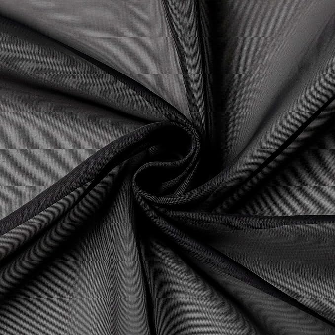 Cafe Curtains 36 Inch Length Tier 2 Pieces, Modern Soft Airy Sheer Kitchen - Image 9