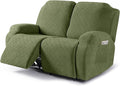 VANSOFY Loveseat Recliner Covers, 2-Pieces Stretch Reclining Couch Cover by VANSOFYFURNITURECOVERS