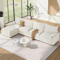 Vesgantti 142" Cloud Couch Sectional Modular Sofa, Comfy Sectional Couch by Vesgantti