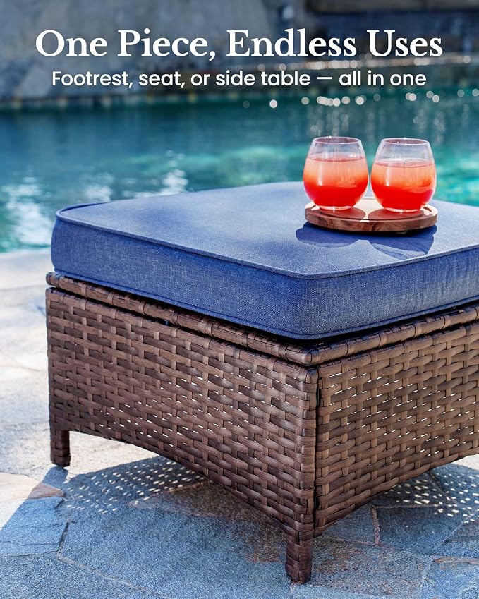 HILLGA 7-Piece Luxury Patio Furniture Set - Image 9