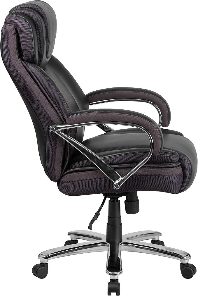 Flash Furniture HERCULES Series Big & Tall 500 lb. Rated Black LeatherSoft - Image 11