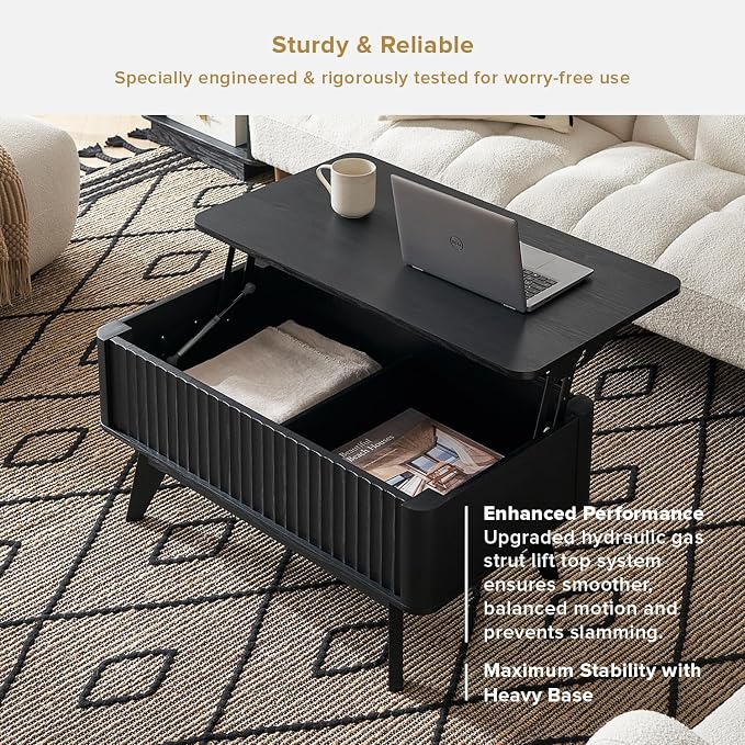 mopio Brooklyn Lift Top Coffee Table - Image 6