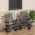 GarveeLife Rocking Chair Outdoor Set of 2 by GarveeLife