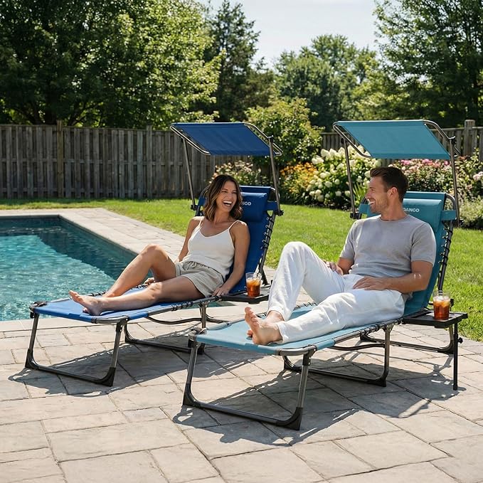 FUNDANGO 400lbs Tanning Chair - Image 2