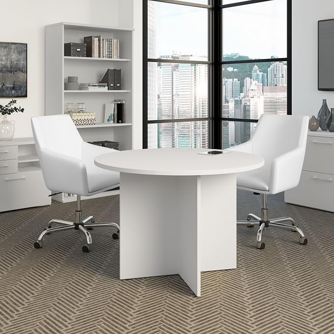 Bush Business Furniture 42-inch Round Conference Table - Image 2