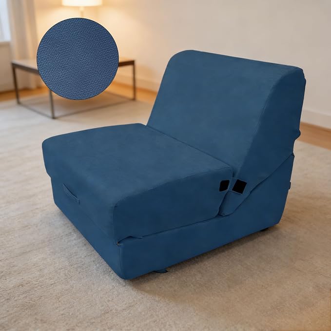 jela Luxury Indoor Chaise Lounge, Foldable Sofa Bed Chair - Image 8