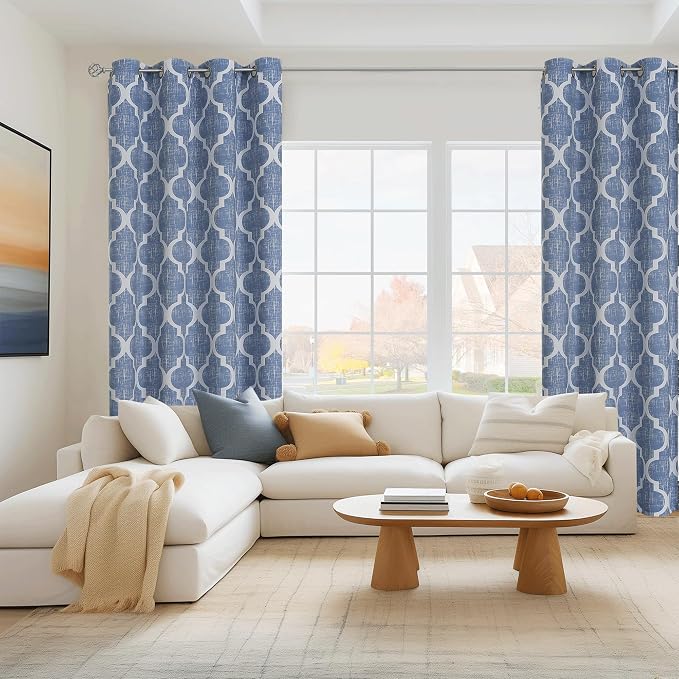 Beauoop 100% Blackout Curtains 72 Inches Long 2 Panels - Image 7