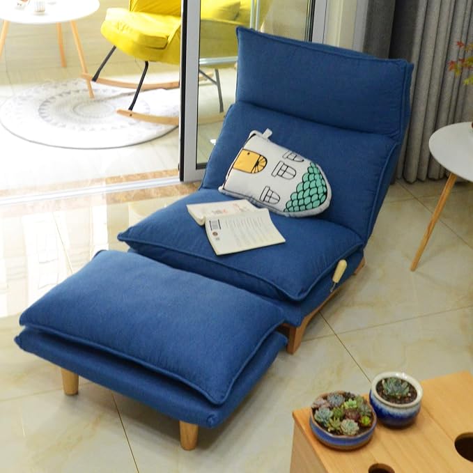Floor Chair Single Lazy Sofa Leisure Balcony Reclining Japanese Tatami - Image 3