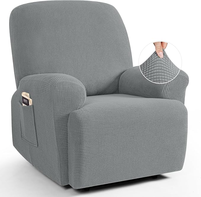TAOCOCO Recliner Cover 4-Pieces, Recliner Stretch Sofa Slipcover, Recliner by TAOCOCO