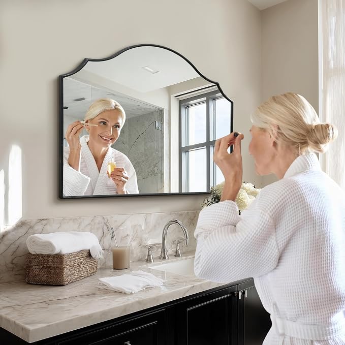 Besdomus Scalloped Arched Mirror - Image 3