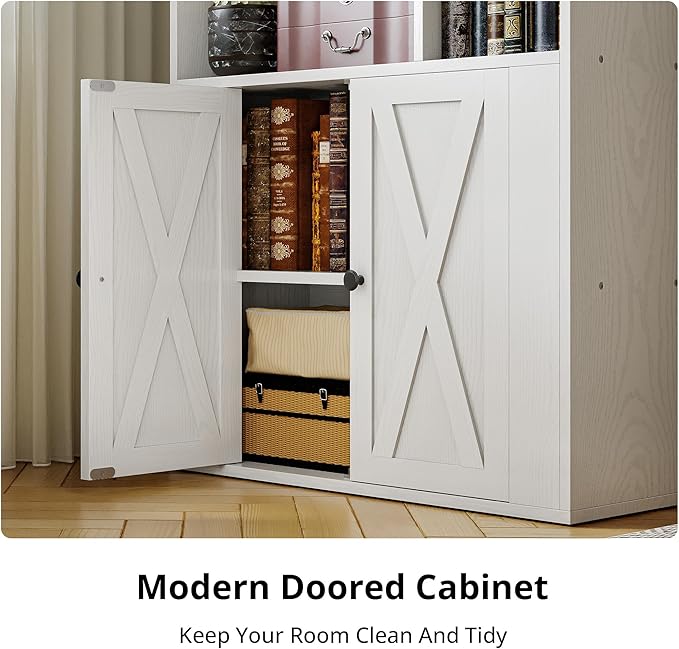 IRONCK Book Shelf, Tall Bookshelf - Image 4