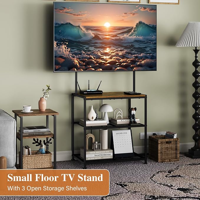23 Inch to 50 Inch Floor Small Corner TV Stand - Image 10