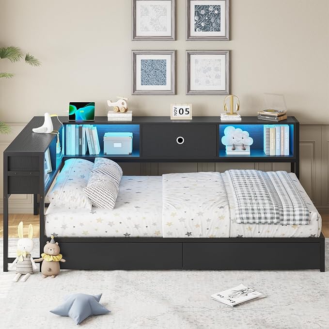 DICTAC Twin Corner Bed Frame - Image 2