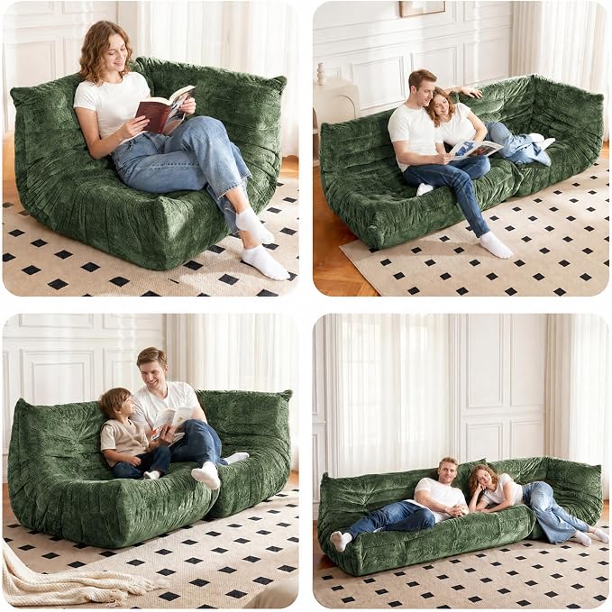 Bean Bag Chair, Memory Foam Bean Bag Chairs - Image 4