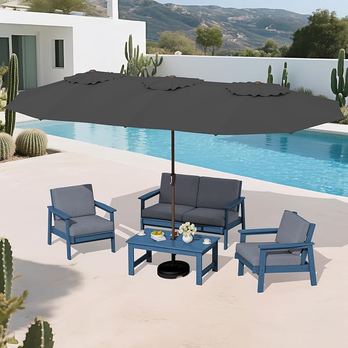 SERWALL HDPE Patio Furniture Set - Image 9