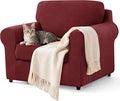 SUBRTEX 3 Pieces Stretch Sofa Slipcover Sets Couch Cover Sets Backrest Cushion by Subrtex