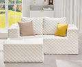 Hobestluk Modular Sectional Sofa Memory Foam Couch L Shape Sofa by YourHomeDeservesMore