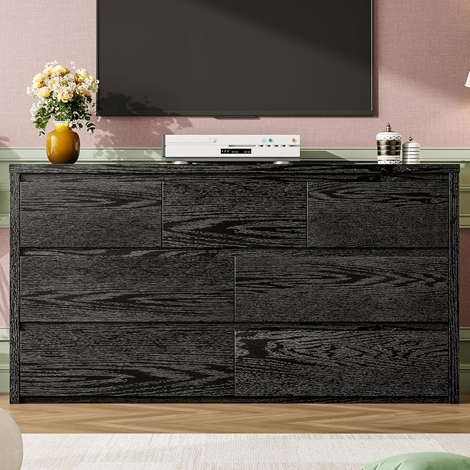 GarveeHome 7 Drawer Dresser for Bedroom, Wide Modern Chest of Drawers, Large - Image 3