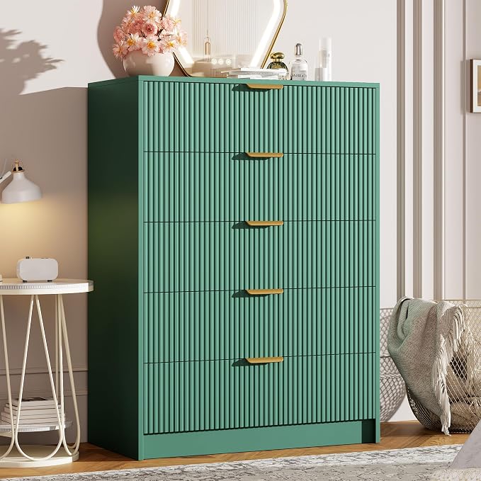Garvee 5 Drawer Dresser for Bedroom - Image 3