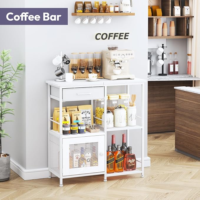 SWTYMIKI Coffee Bar Cabinet for Home - Image 4