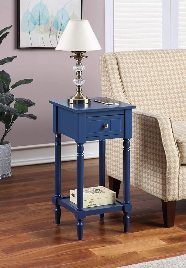 Convenience Concepts French Country Khloe 1 Drawer Accent End Table 14" - Image 2
