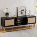 ZttRiee TV Stand for TVs up to 65'', Entertainment Center by ZttRiee