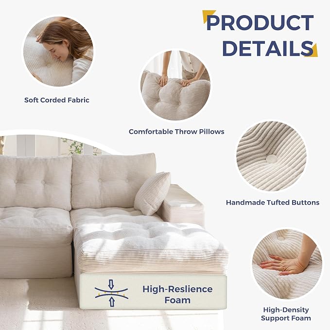 MAXYOYO Modular Sectional Sofa - Image 6