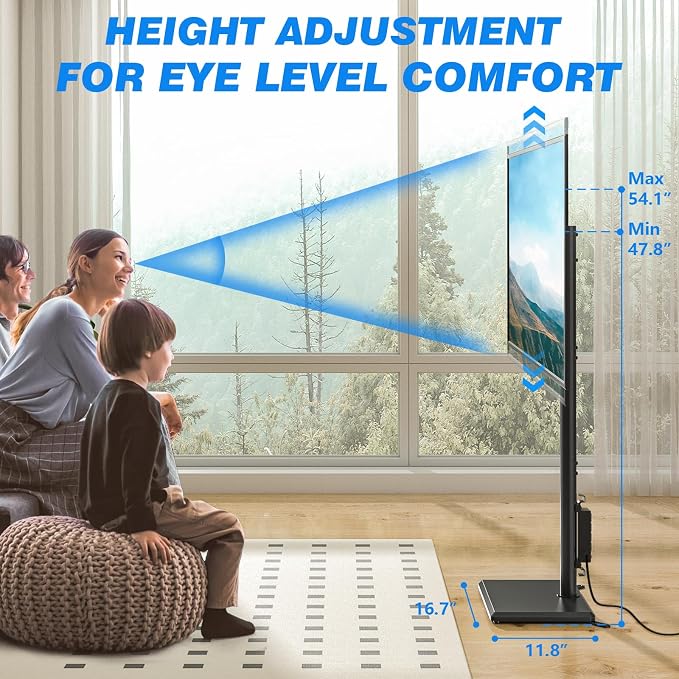 Rfiver Swivel Floor TV Stand - Image 7