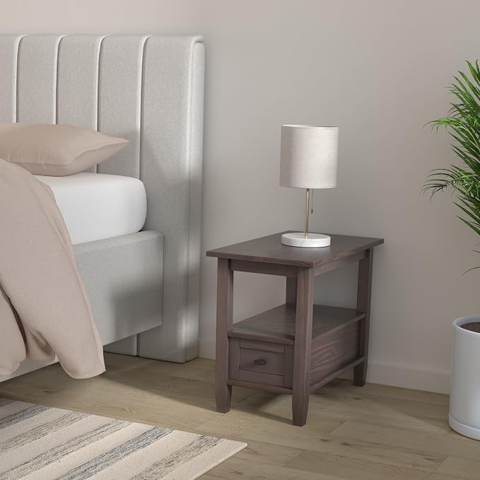 SIMPLIHOME Warm Shaker End Table - Image 2