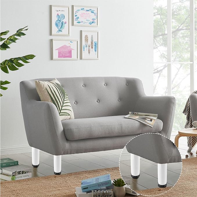 Set of 4 Stainless Steel Furniture Legs 3 Inch, Adjustable Round Cabinet Legs - Image 7